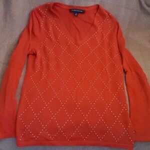 Tommy Hilfiger Long Sleeve with Gold, Women‎ Small